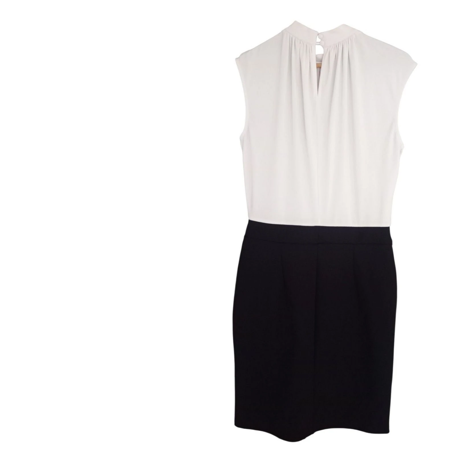 Vestido elegante bicolor tamanho P estado muito bom – photo 3